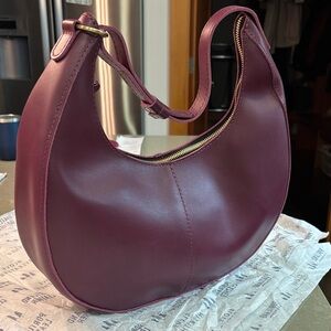 Portland Leather Deep Burgundy (lollipop) Nora Bag